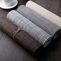 Table Flag Tea Table Mat Tea Mat Tea Mat Modern Minima Western Dining Table Cloth Table Cushion Eu Style Day Style Chinese PVC Tea Mat Zen