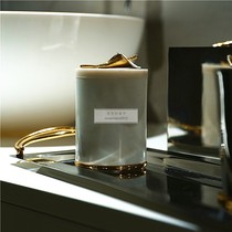 (Simple Luxury) Michael Aram Golden Calla cotton sign box tissue box tray mouth Cup bathroom bathroom