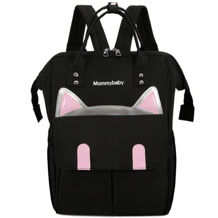 Mommy bag with light shoulders and large capacity 2023 new fashion ultra - light outgoing mother bag bag customized