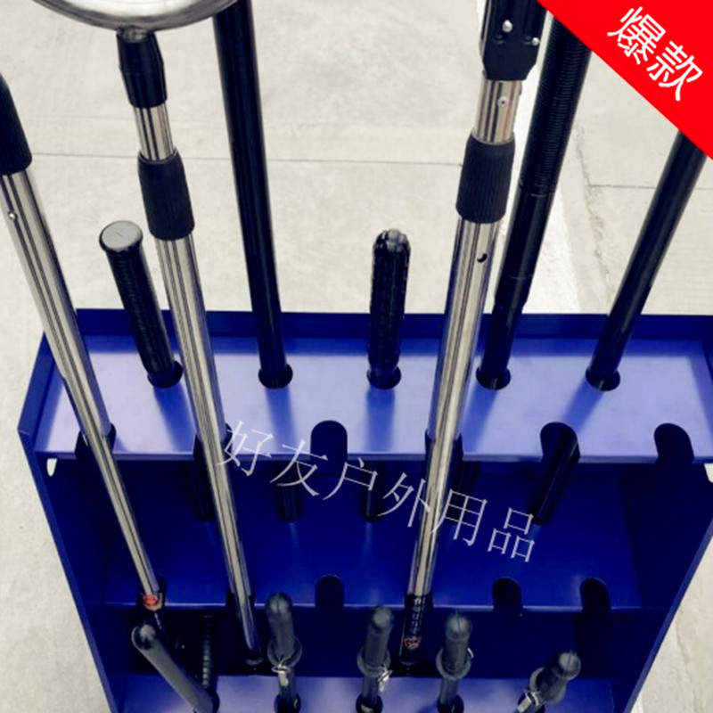 Security and security guard fork riot - proof shield bullet stand rubber stick assembly shelf security