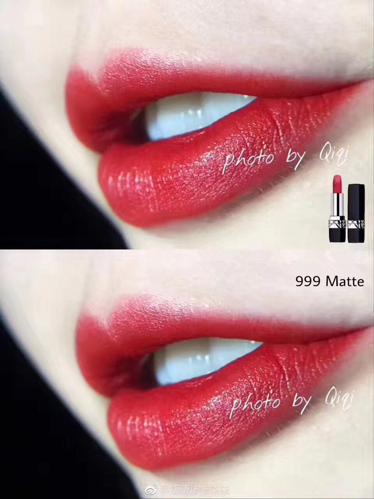 Spot Dior Dior Flame Blue Star lipstick lipstick 999520888080 nourishing matt metal red tube