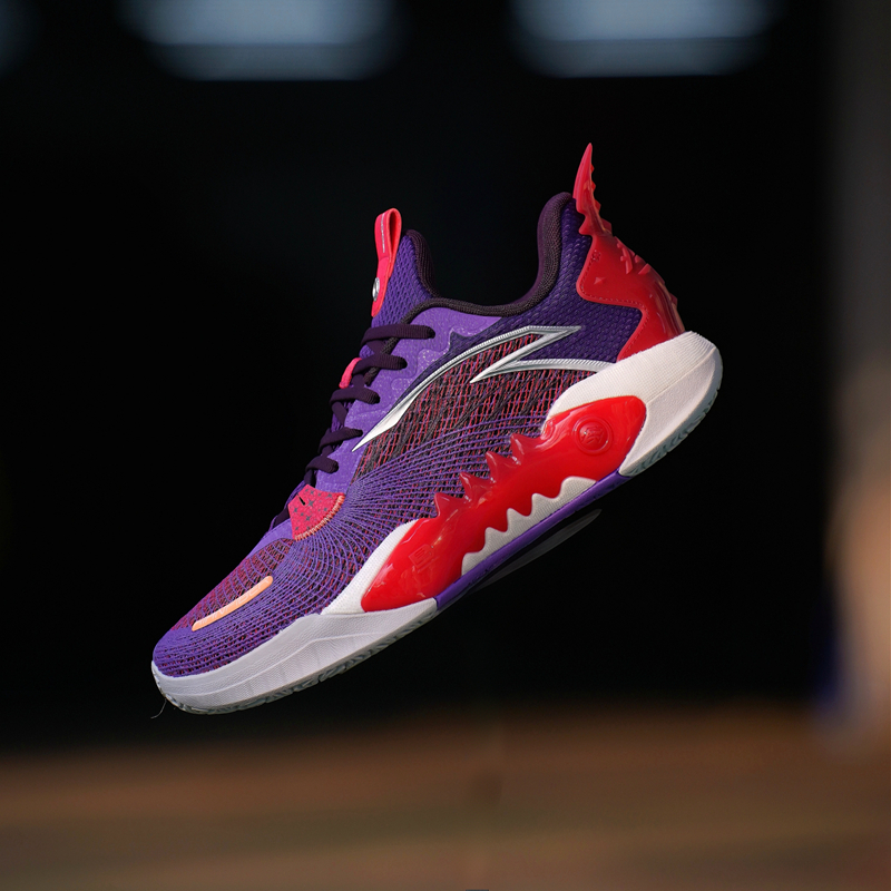 Anta Frenzy 5 TEAM 24 夏新作 軽量 通気性 メンズ バスケットボール スニーカー 112421606S