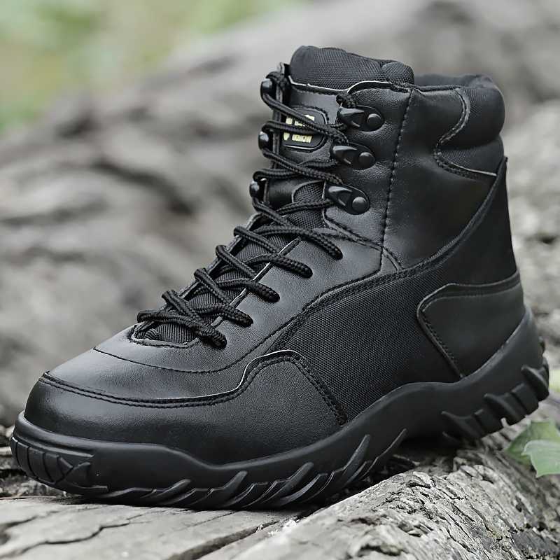 Outdoor special forces tactical boots men and women camouflage training shoes spring and autumn mountaineering field wear-resistant combat desert land combat boots
