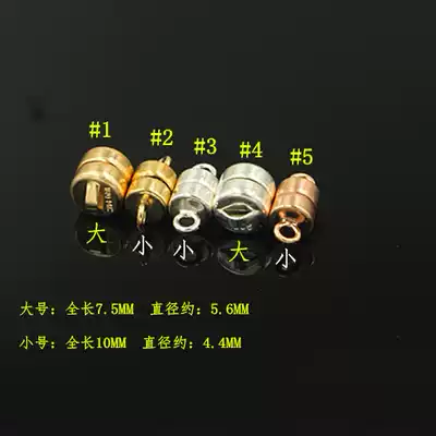 The United States 14K gold GF zhu jin rose gold 925 sterling silver magnet buckle suction buckle buckle DIY closure accessories