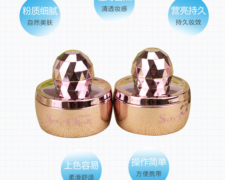 Thái Lan Mistine hai màu hoa mảng bám blush rouge cánh hoa ngọc trai không thấm nước sửa chữa tự nhiên lâu dài trang điểm nude - Blush / Cochineal phấn má chanel