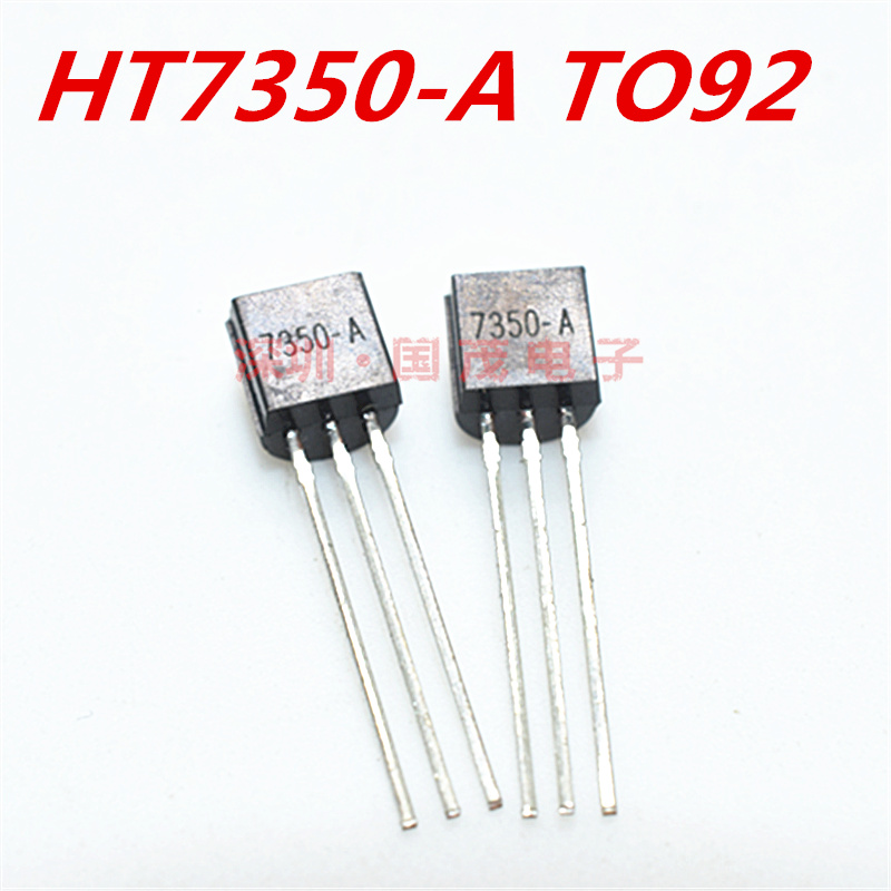 HT7350-A 7350-A low pressure differential voltage stabilized chip TO-92 completely new