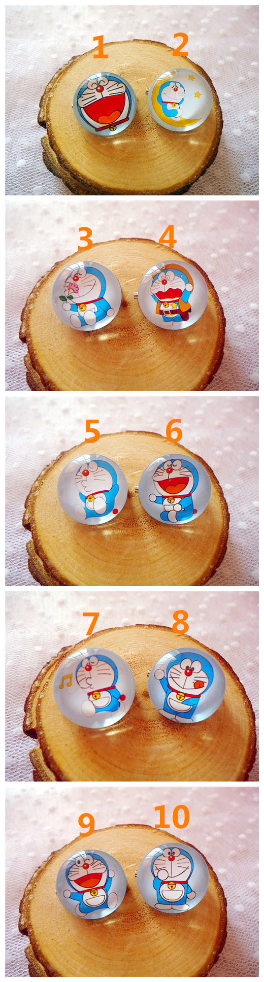 Broche Lovers en cristal artificiel - Ref 1180359 Image 3