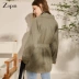 Zopin công sở nữ mùa thu 2019 thời trang mới giản dị trung tính áo dài tay ngắn áo khoác gió - Trench Coat