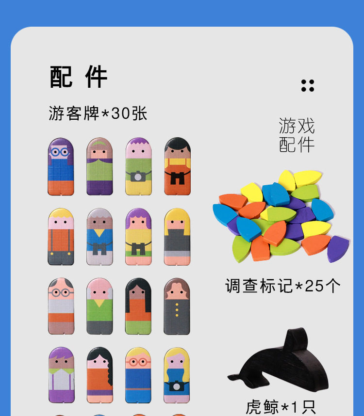 Настольная игра "Монополия" 赏鲸whale to look欢乐游戏桌游oink games系列中英文2-5人 Other home