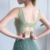 Mới in lưới đỏ chạy tụ tập áo chống sốc thể thao làm đẹp trở lại tập thể dục vest thể thao yoga - Đồ lót thể thao áo tập Đồ lót thể thao