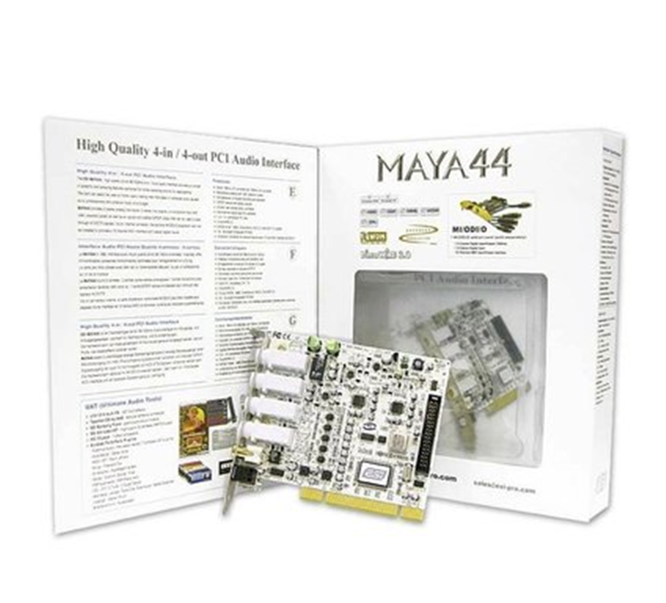 ESI MAYA 44 Platinum Edition Professional Audio Card Maya 44