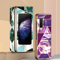 Samsung, стеклянный чехол для телефона, защитный чехол подходит для мужчин и женщин, GalaxyF9000, легкий и тонкий объектив, легкий роскошный стиль, защита при падении, для влюбленных, простой и элегантный дизайн