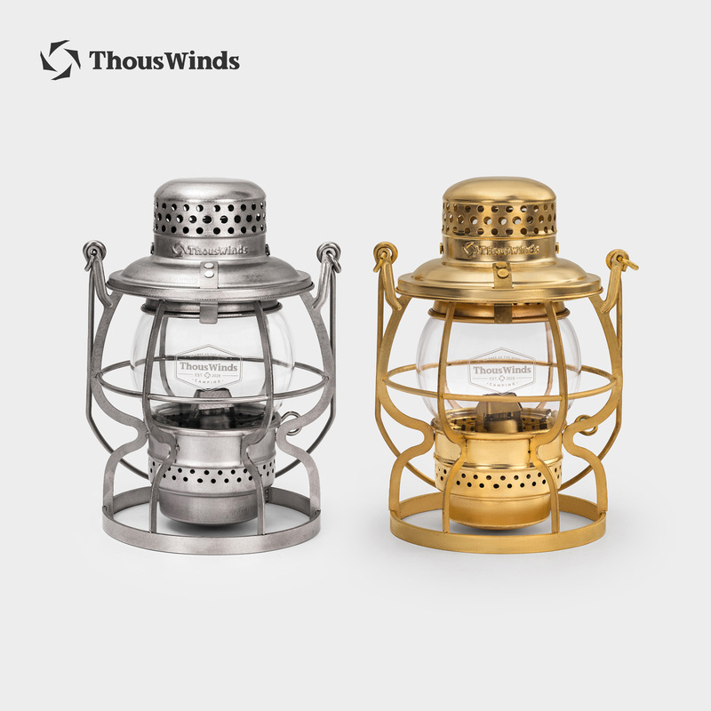 Thous Winds Thousand Winds Railway Kerosene Lamp Mini Retro Oil Lamp Outdoor Camping Lighting Old-Fashioned Lantern