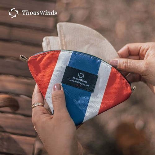 Thous Winds Qianfeng Outdoor V60 кофейная фильтровая бумага для хранения вентиляционного вентилятора рук вентилятор и ручные ручки.