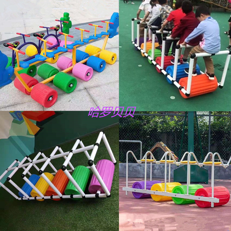 Kindergarten Outdoor Toy Feel Integrated Training Equipment Roller Coaster Children Orchestra Group Games Coaster Toy Car