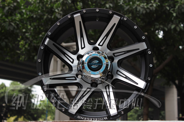 15 inch 16 inch off-road BJ40 Bánh xe H3 sửa đổi X8 giá trị âm V33 gió Chun 5 Pajero V73 sắc nét D-MAX mâm ô tô xe hơi