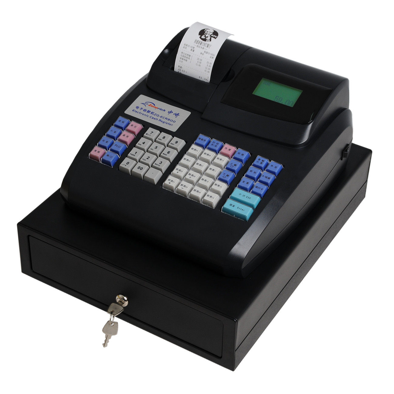 Nakazaki ECR800 electronic cash register cash register catering