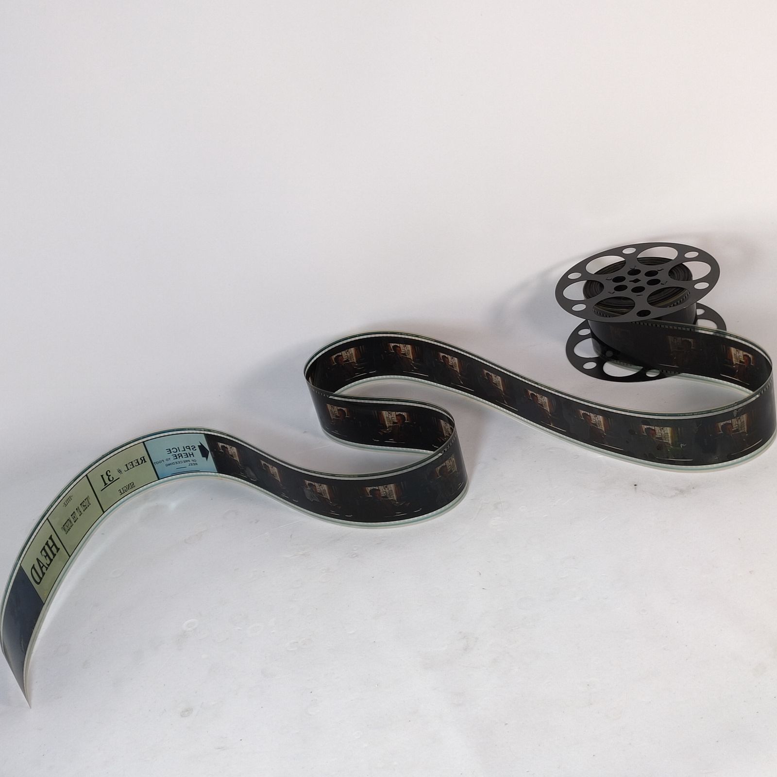 Defective waste film 70mm non-35mm film film clip giant screen painting American blockbuster clip ornament