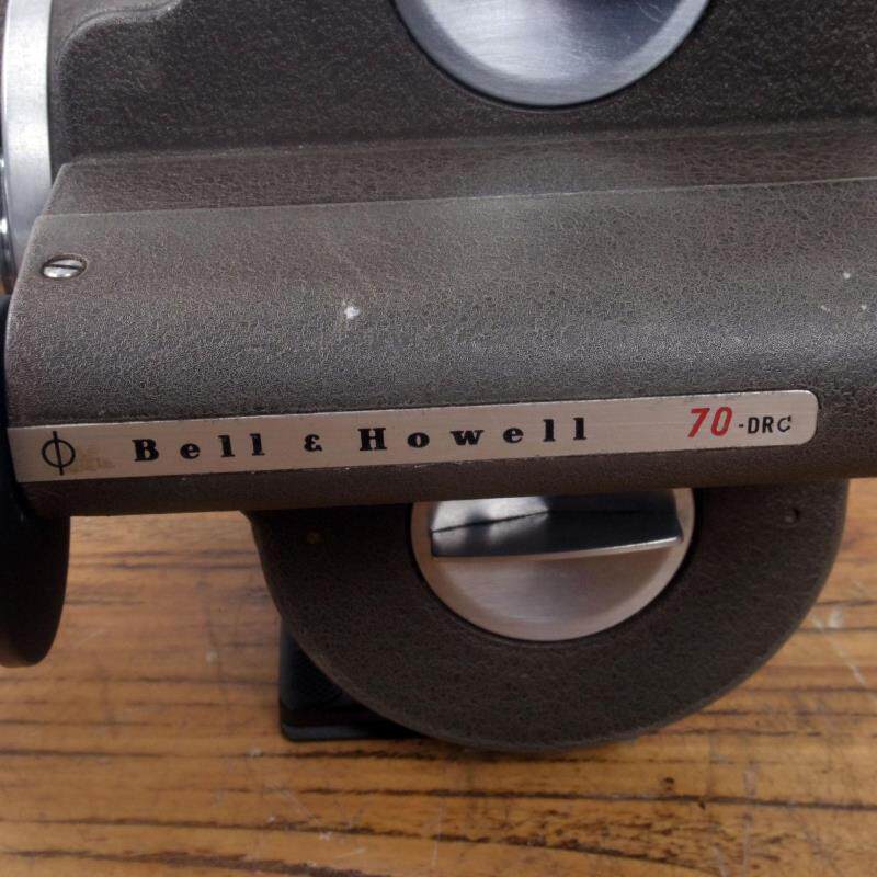 Камеры 西洋古董贝尔bell howell 70型 16mm毫米底片电影摄影机带三镜头