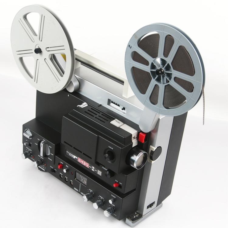 Japanese Antique Fuji Fujicascope SH30 Type Ultra 8 mm Super 8mm Sound Movie Projector