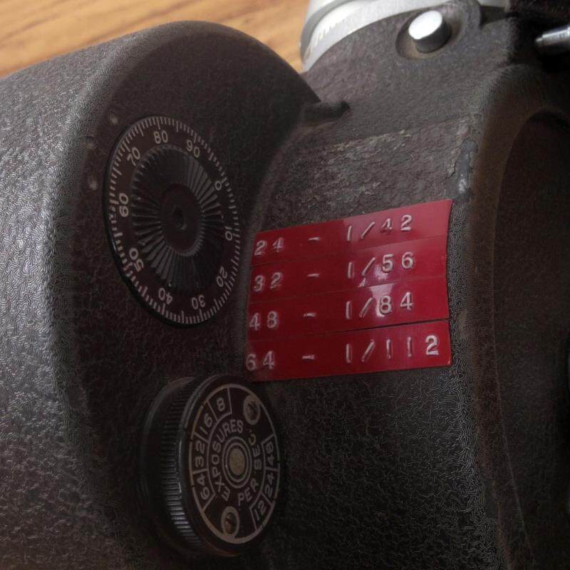 Камеры 西洋古董贝尔bell howell 70型 16mm毫米底片电影摄影机带三镜头