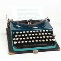 1930s Antique Typewriter REMINGTON 3 English Mechanical Typewriter Functional