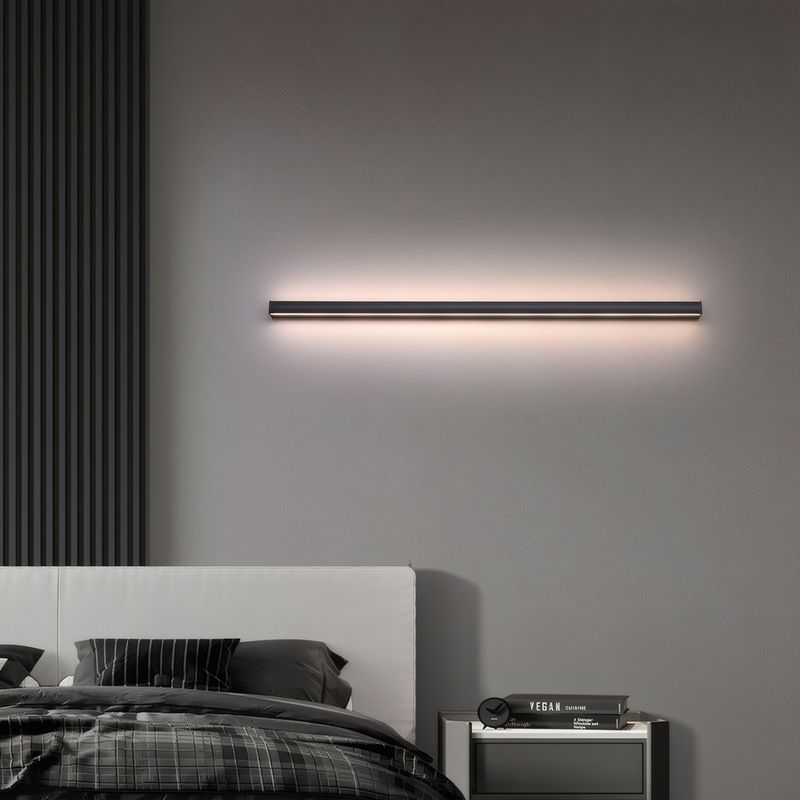 Linear Wall Lamp for Bedroom 2026 New Modern Minimalist Bedside Living Room Sofa Background Wall Atmosphere Line Light