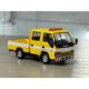 Dbgt 1:64 Isuzu Nhr Light Truck Yellow Dark Blue Alloy Car Model
