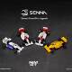Minigt 1:64 Mclaren F1 Mp4 Toleman Tg184 Lotus 99t Car Model