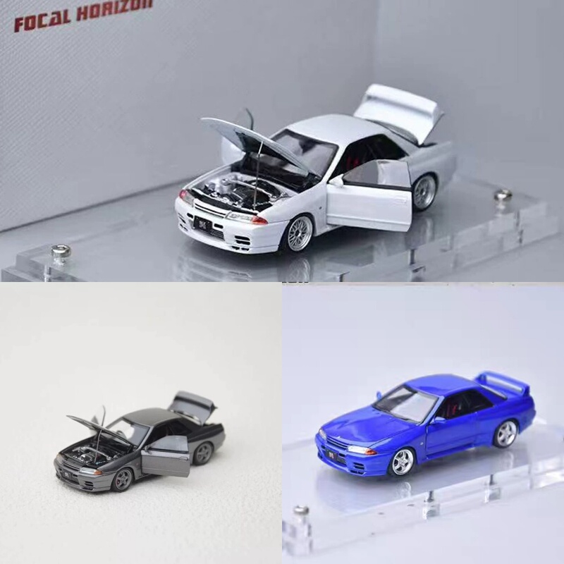 Fh 1:64 Nissan R32 Skyline Gtr 3Rd Generation Alloy Full Car Model Fh 1:64 Nissan R32 Skyline Gtr 3Rd Generation Alloy Full Car Model