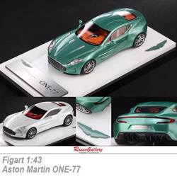 Figart 1:43 Aston Martin One 77 Limited Edition Supercar Artificial Resin Car Model