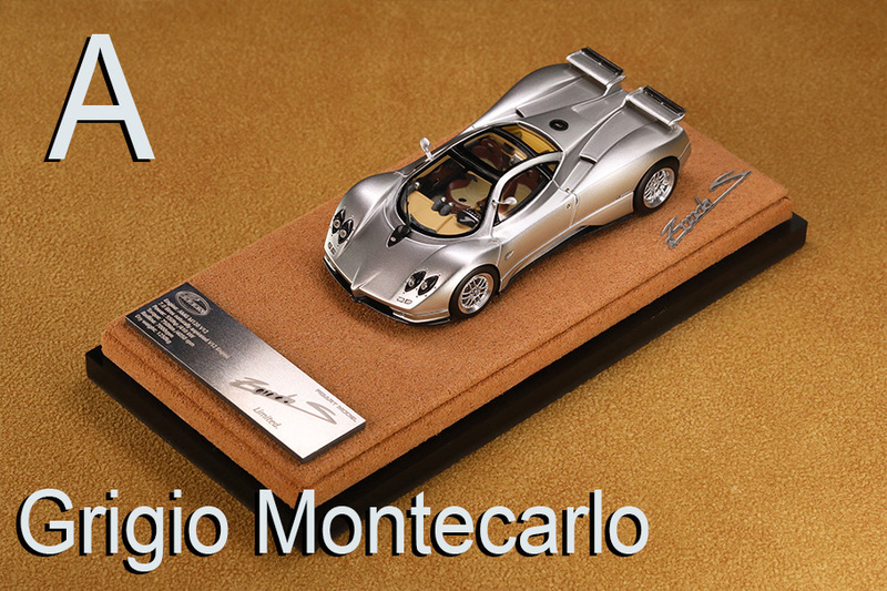 Figart Officially Licensed 1:64 Pagani Zonda C12S Pagani Car Model.