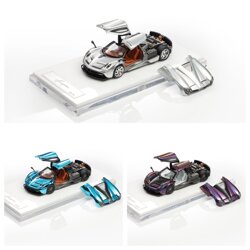 Hkm 1:64 Pagani Huayra Openable Doors and Hood Alloy Full-Scale Car Model