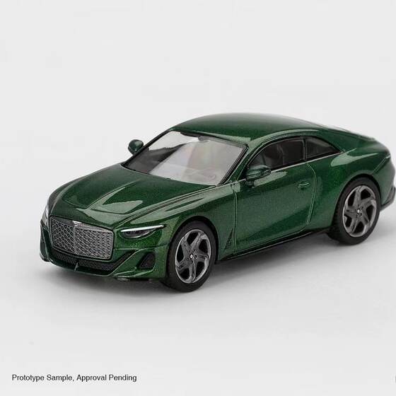 Minigt 1:64 Bentley Batur Scarab Green Alloy Car Model 1161
