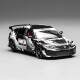 Motorhelix 1:64 Honda Civic Type R (Fl5) Hks Painted Version Alloy Car Model
