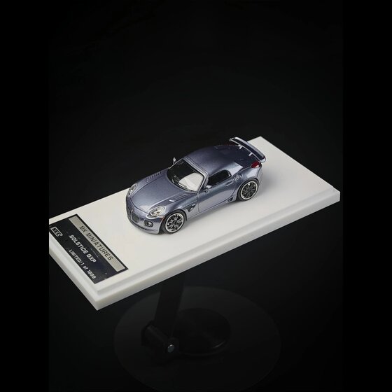 Mk 1:64 Pontiac Solstice Gxp Jazz Hec Limited Edition Alloy Car Model Silver