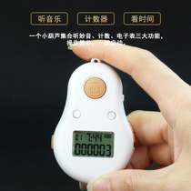 One heart smart electronic Buddha device hand wearing ritual Buddha device rechargeable point number device men and women Mini counter ornaments