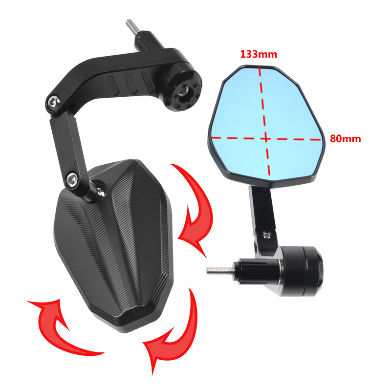 Wholesale calf sqi electric car NQI UQI U + B No. 9 modified barwind sword handle mirror rearview mirror