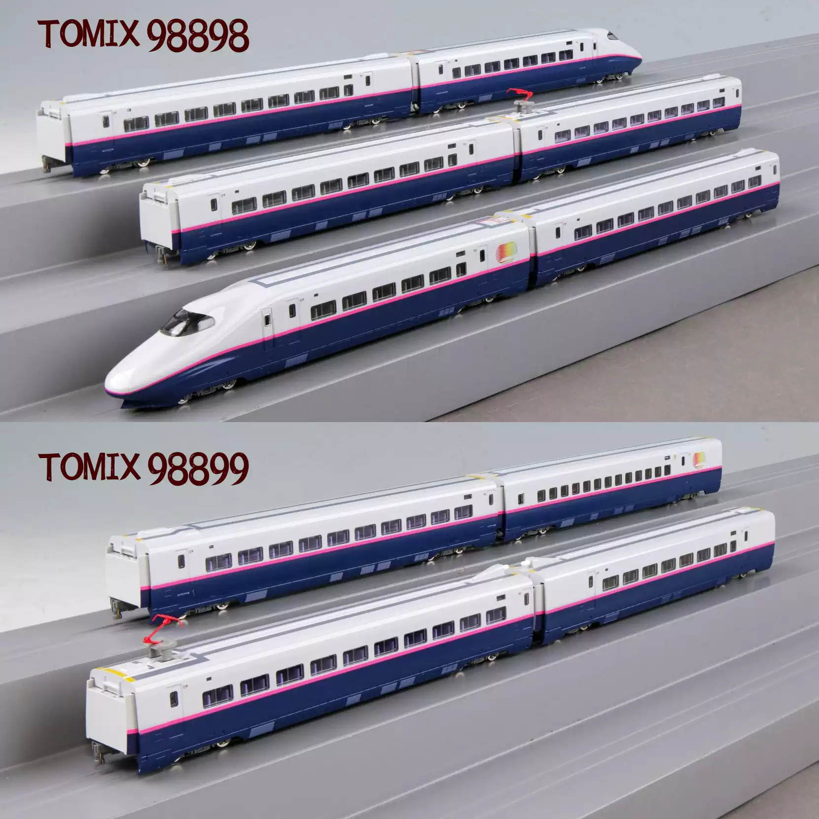 现货/N]TOMIX 98898 98899 JR E2-1000系东北上越新干线满编组-淘宝