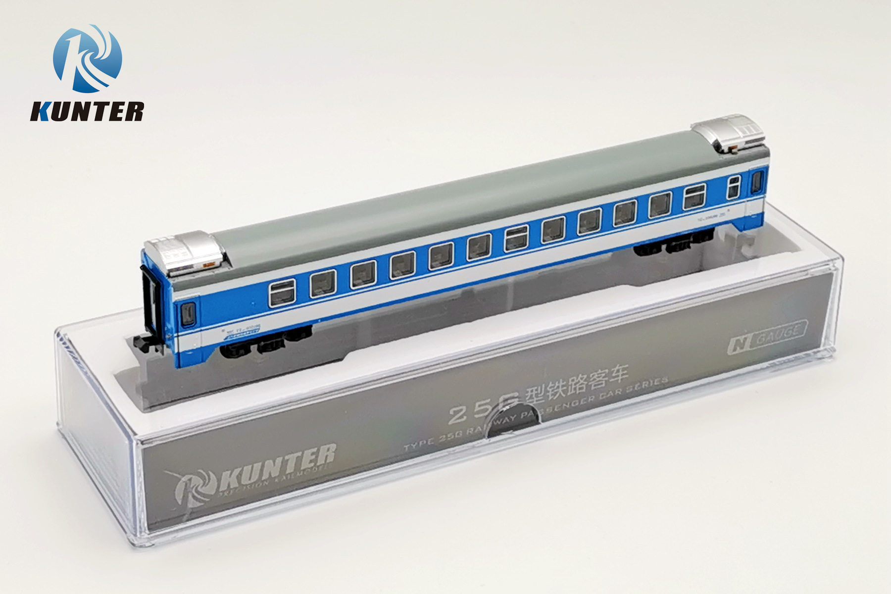 新品 未使用 即決】 KUNTER 中国 国鉄 上局合九 25G型鉄路客車 11-119