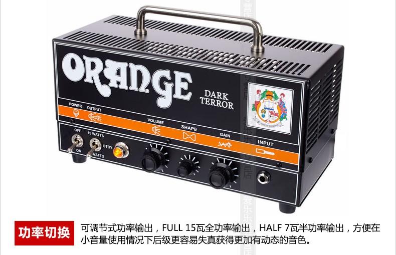 Orange Orange Guitar Guitar Tube Tube Loa TT15H / DA15H Hộp đầu PPC112 Hộp - Loa loa loa bmb 850