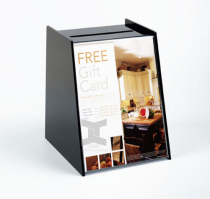 Gondola acrylic donation box mailbox suggestion box election box with lock box countertop box collection suggestion box