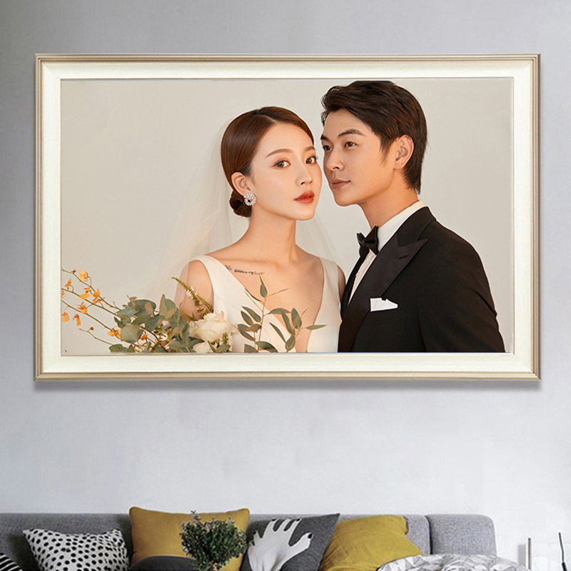 Wedding photo frame and wash photo development family photo zoom photo studio wedding photo frame custom made