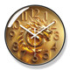 Yipula 7117 Silent Sweep Second Clock Chinese Dragon Decorative Wall Watch Home Living Room Modern Creative Wall Clock