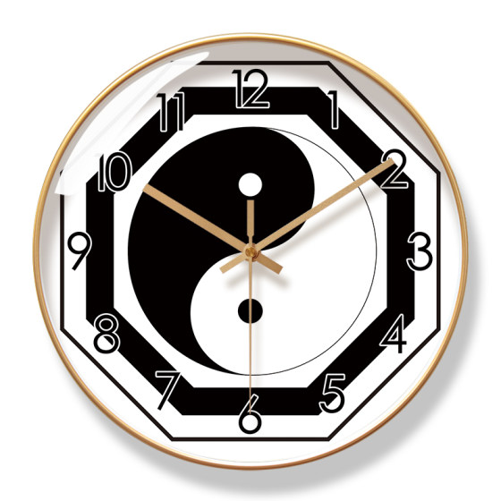 Living room clock Ipra Chinese style silent sweep seconds