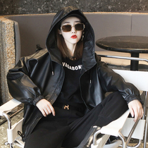 Early spring new fur dress female loose large hat jacket sheep skin fashion and leisure coat