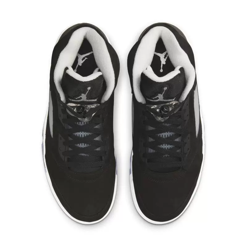Кроссовки Air Jordan 5 GS AJ5 Nike мужские и женские черно-белые Oreo баскетбол, 440888 CT4838-011