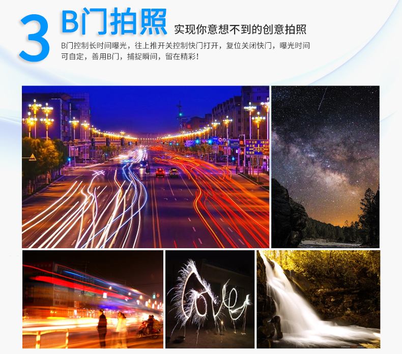Cáp màn trập thời gian chờ có dây cho máy ảnh DSLR DSLR D90 D7100 D800 D750 D610 D810 D7200 D850 D500 B chụp ảnh trễ cửa - Phụ kiện máy ảnh DSLR / đơn balo máy ảnh benro
