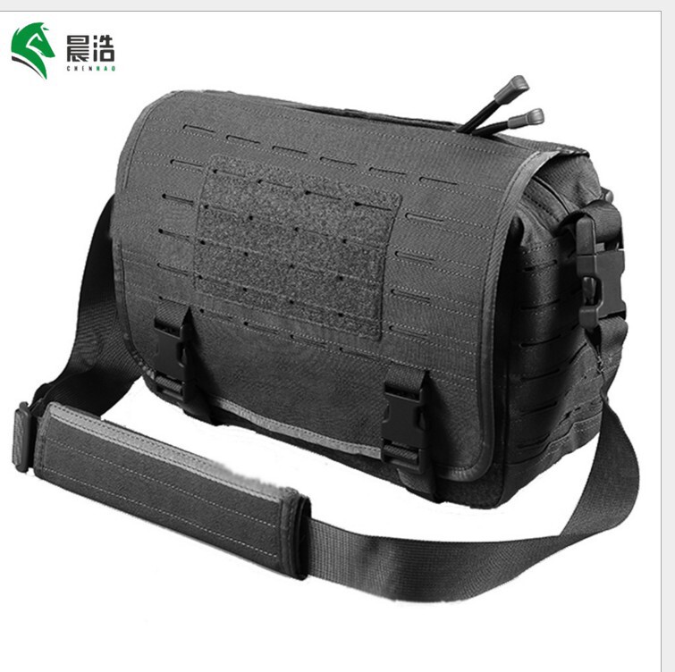 Chenhao's Brand New Oxford Composite Fabric Laser Molle Tactical Commuter Bag Messenger Bag Postman Bag Shoulder Bag