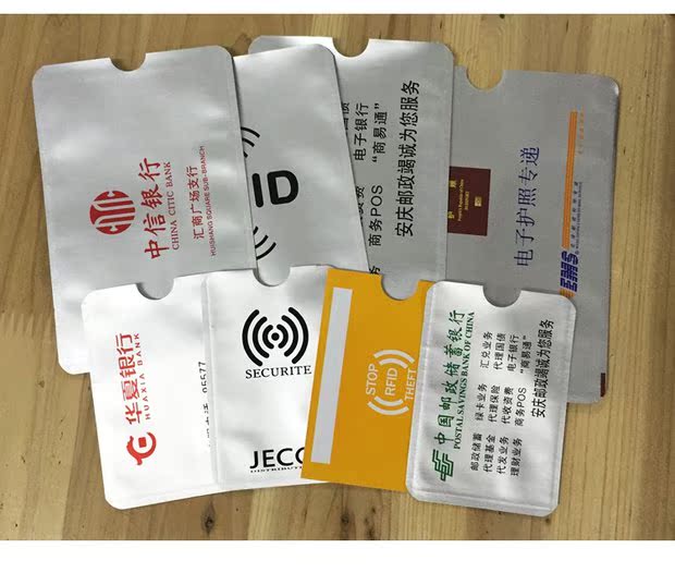 Thẻ tín dụng chống thẻ ngân hàng thẻ IC thẻ ID thẻ xe buýt đặt thẻ tín dụng bao gồm chống trộm thanh toán dây đeo thẻ tên
